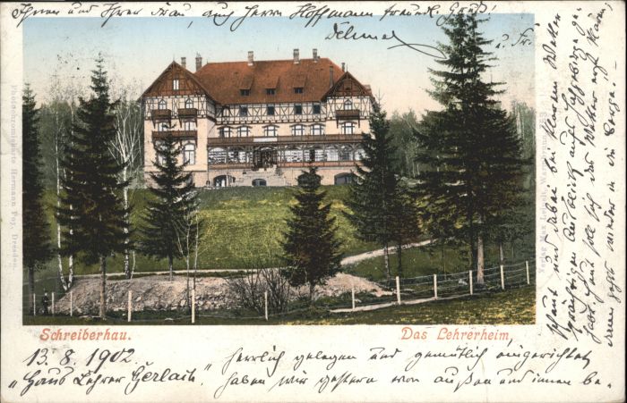 Schreiberhau Niederschlesien Schreiberhau Lehrerheim
