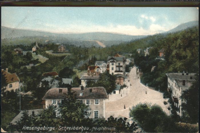 Schreiberhau Niederschlesien Schreiberhau Riesengebirge Hauptstrasse