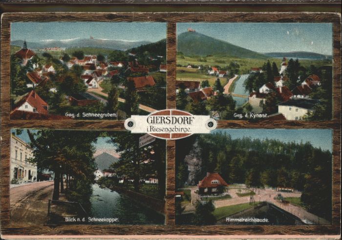 Giersdorf Riesengebirge Schneegruben Kynast Schneekoppe Himmelr