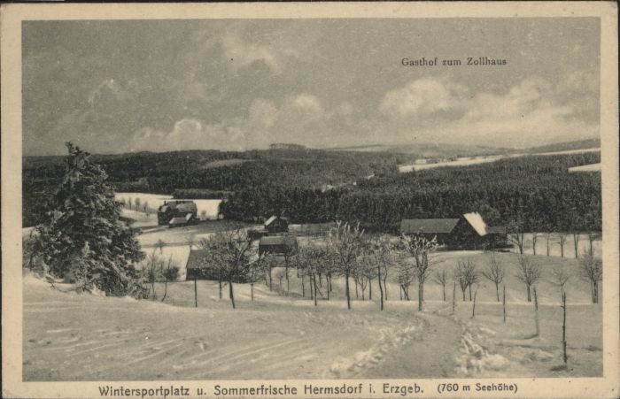 Hermsdorf Erzgebirge Gasthof zum Zollhaus
