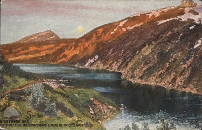 Prinz-Heinrich-Baude Riesengebirge Grosser Teich Schneekoppe