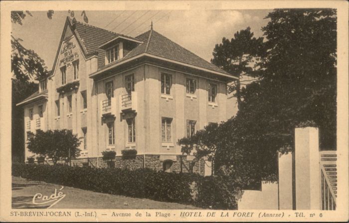 Saint-Brevin-l Ocean Loire Atlantique Saint-Brevin-l'Ocean Avenue Plage Hotel