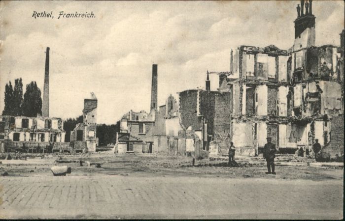Rethel Ardennes Rethel Zerstörung