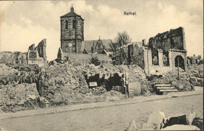 Rethel Ardennes Rethel Zerstörung