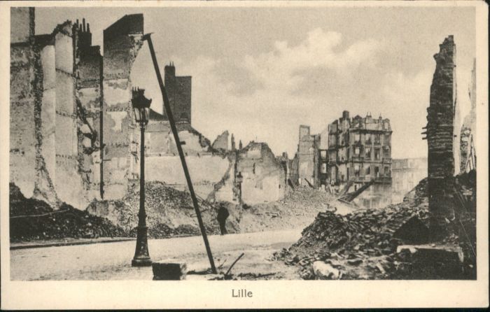 Lille Nord Lille Zerstörung