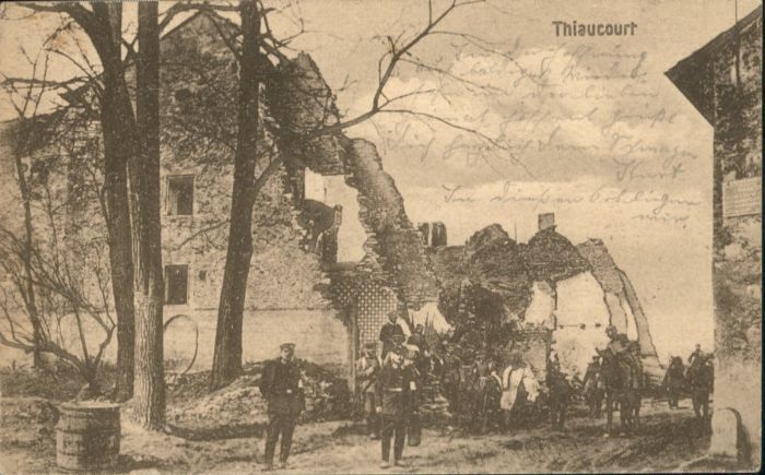 Thiaucourt-Regnieville Thiaucourt Zerstörung