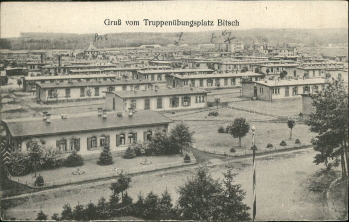 Bitsch Lothringen Bitsch Truppenübungsplatz