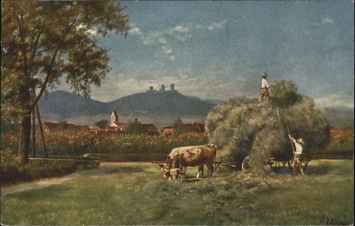 Drei Exen Künstler H. Hoffmann