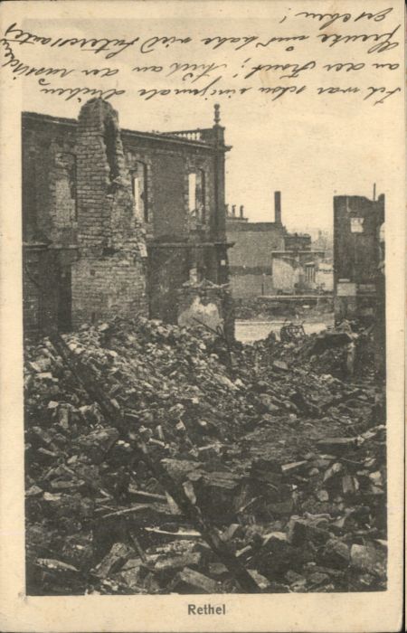 Rethel Ardennes Rethel Zerstörung