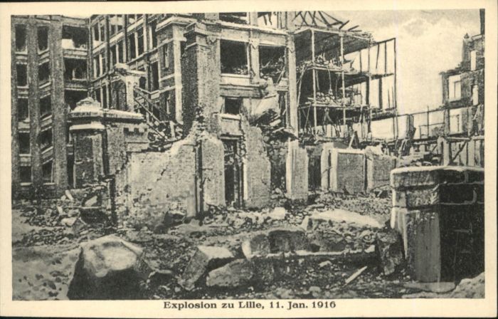 Lille Nord Lille Explosion