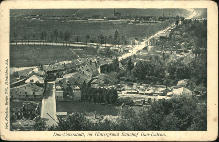 Dun-sur-Meuse Dun Unterstadt Dun-Dulcon Bahnhof