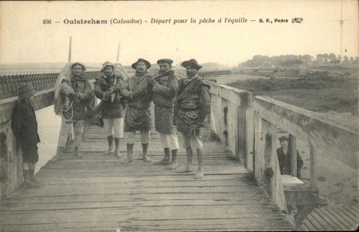 Ouistreham Calvados Peche Equille Fischer