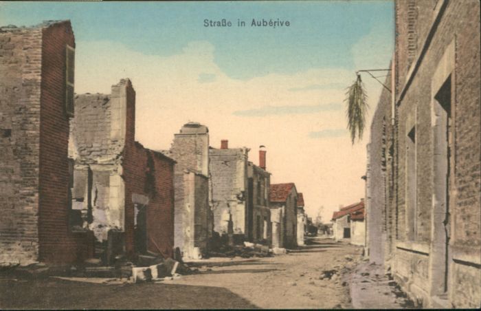 Auberive 51 Zerstörung