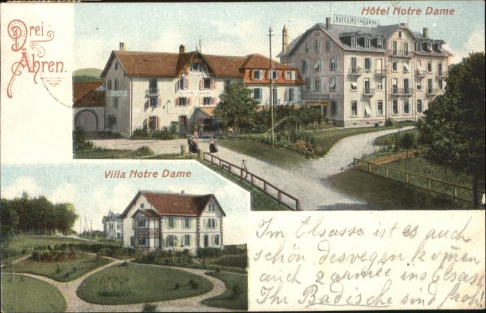 Drei-Aehren Trois-Epis otel Notre-Dame Villa