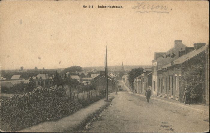 Hirson [handschriftlich] Industriestrasse