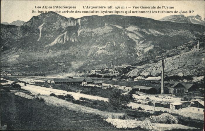 Argentiere Haute-Savoie Usine