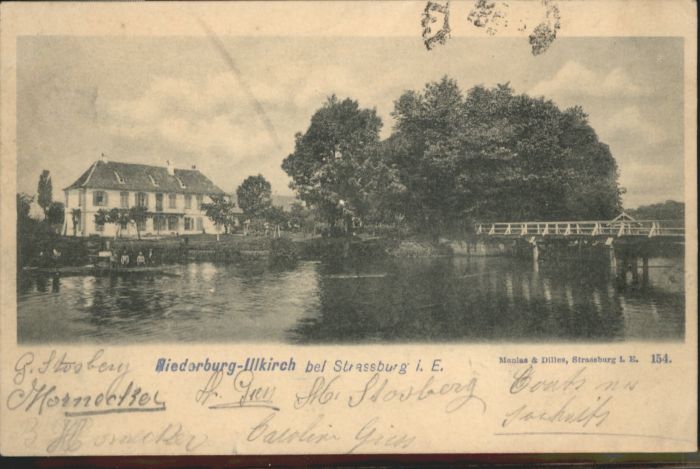 Illkirch-Graffenstaden Niederburg Elsass