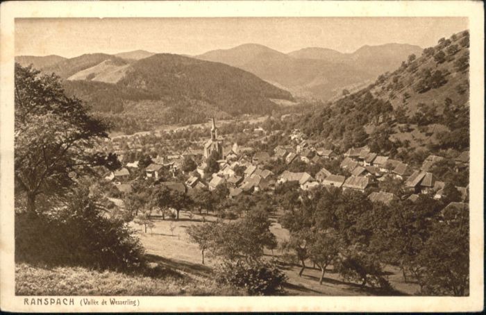 Ranspach Haut-Rhin Vallee de Wesserling