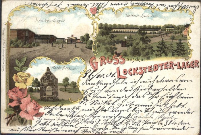 Lockstedt Scheiben-Depot Wellblech-Baracken Moltk