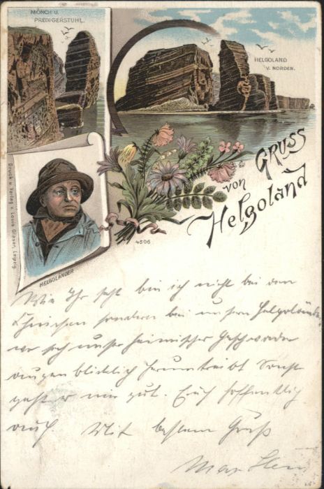 Helgoland Helgoländer Mönch Predigerstuhl x