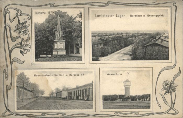 Lockstedt Baracken Übungsplatz Wasserturm