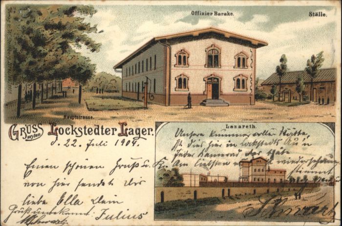 Lockstedt Lager Offiziersbaracke Lazarett