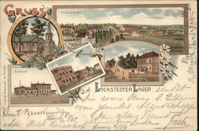 Lockstedt Lager Bahnhof Post Wache