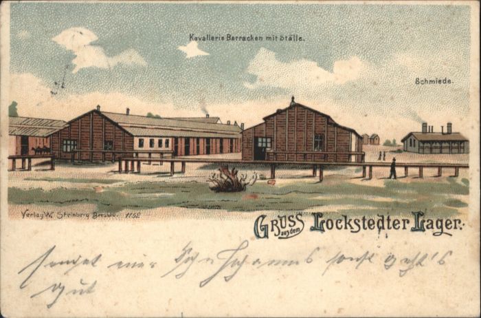 Lockstedt Lager Kavalleriebaracken Ställe Schmied
