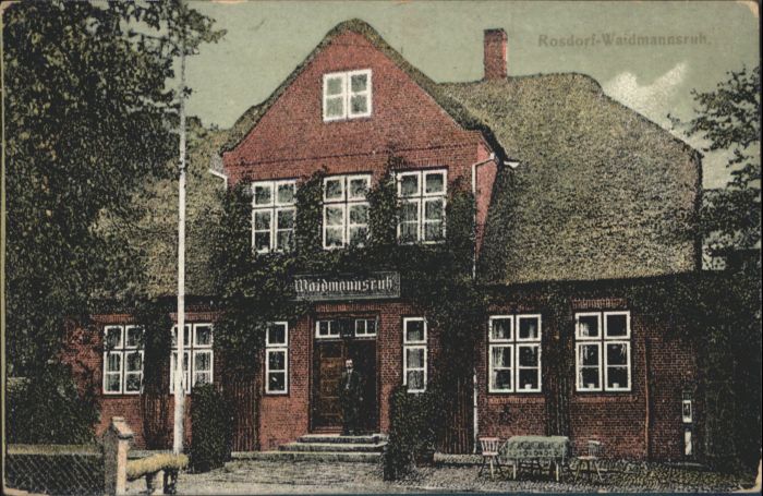 Rosdorf Holstein Gaststätte Waidmannsruh