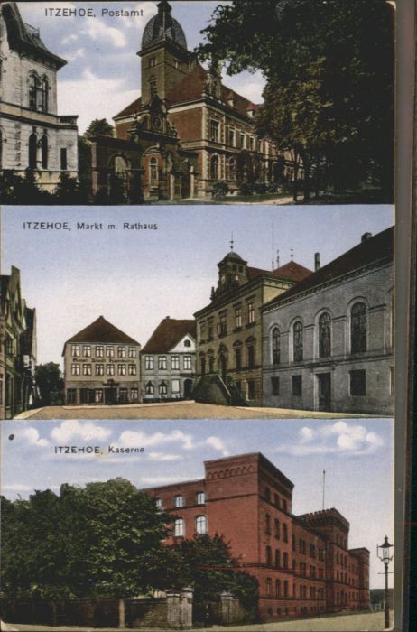 Itzehoe Markt Rathaus Kaserne