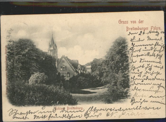 Breitenburg Breitenburger Fähre Schloss