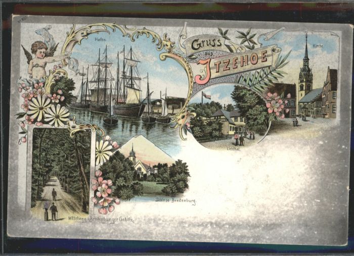 Itzehoe Mittelweg Breitenburger Gehölz Schloss