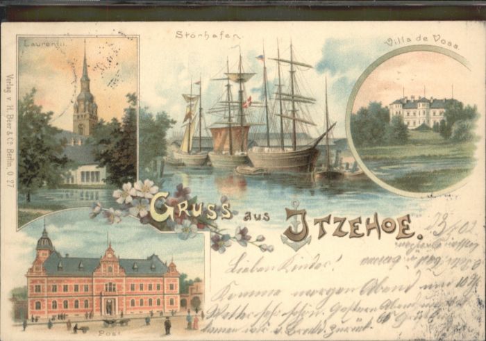 Itzehoe Störhafen Villa de Voss Post