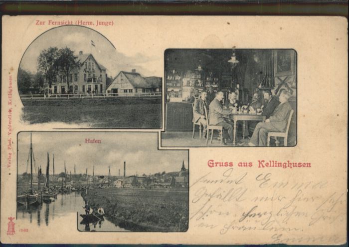 Kellinghusen Hafen Gaststätte zur Fernsicht