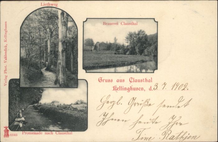 Kellinghusen Clausthal Liethweg Brauerei Promenade