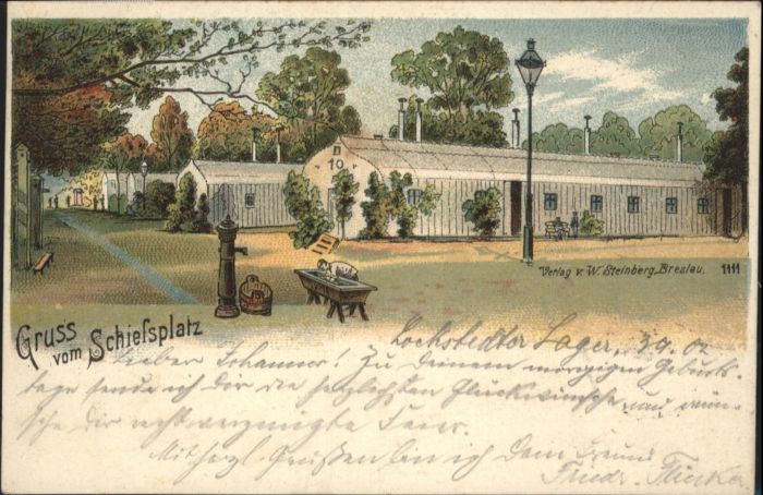 Lockstedt [Stempelabschlag] Schiessplatz Litho