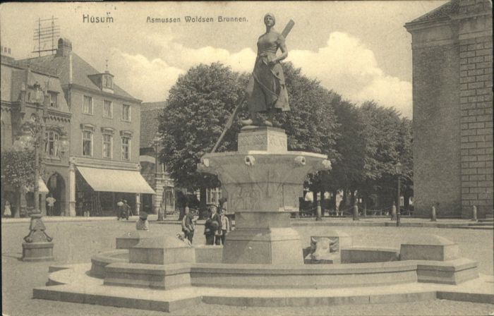 Husum Nordfriesland Husum Asmussen-Woldsen-Brunnen
