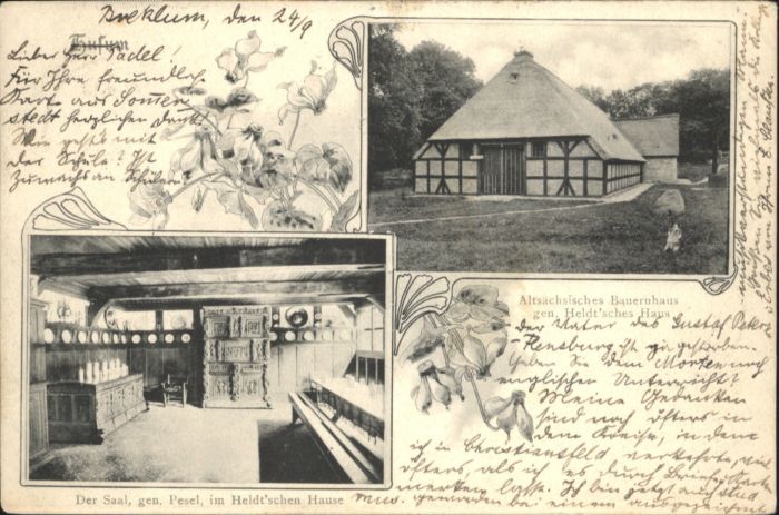 Husum Nordfriesland Husum Altsächsisches Bauernhaus Heldt's