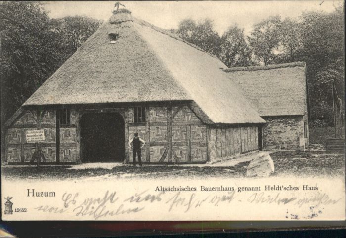 Husum Nordfriesland Husum Altsächsisches Bauernhaus Heldt's