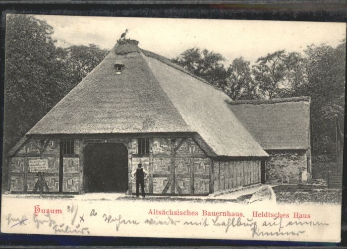 Husum Nordfriesland Husum Altsächsisches Bauernhaus Heldt's