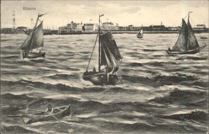 Buesum Nordseebad Büsum Schiffe
