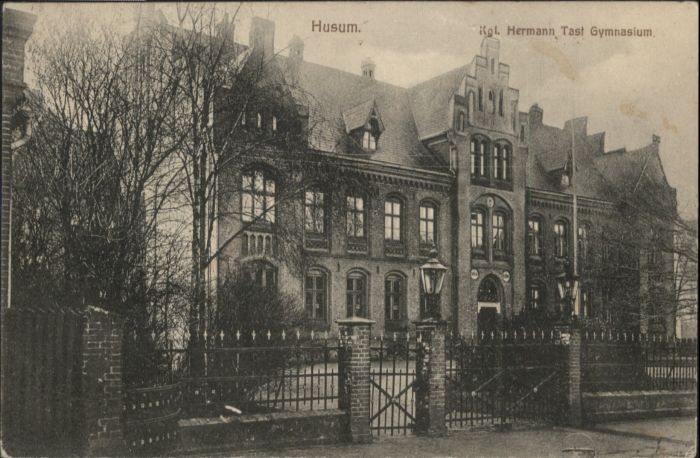 Husum Nordfriesland Husum Kgl. Hermann Tast Gymnasium