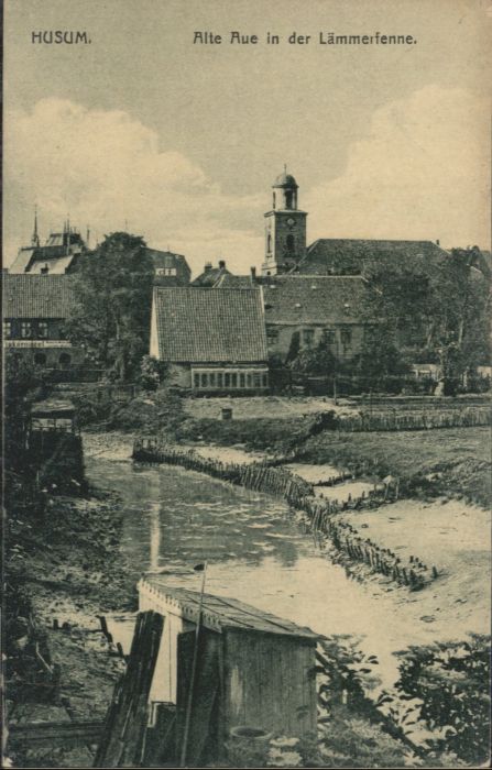 Husum Nordfriesland Husum Alte Aue Lämmerfenne