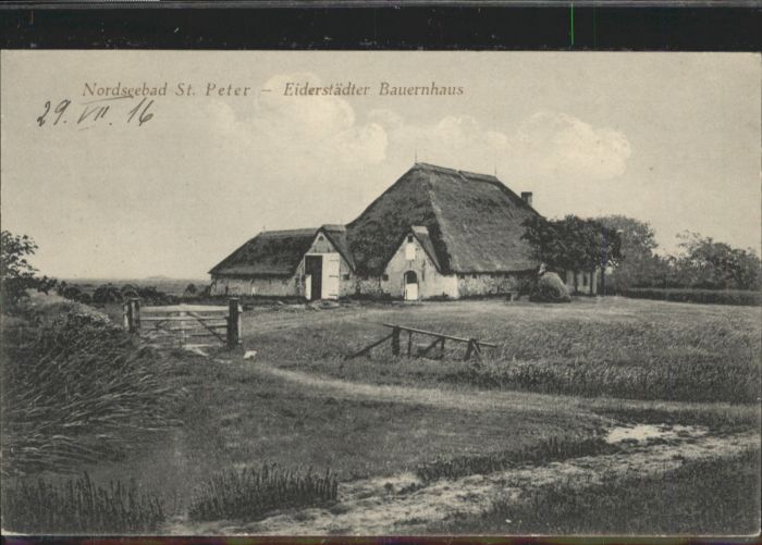St Peter-Ording Eiderstädter Bauernhaus