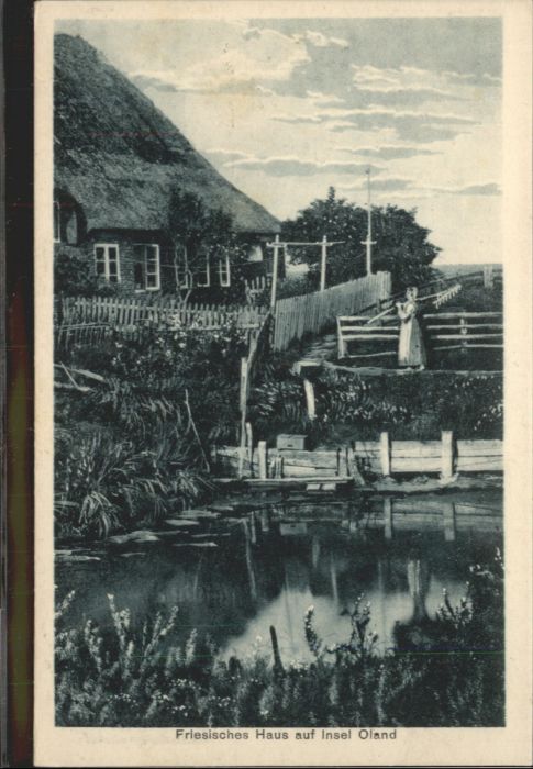 Oland Oland_Hallig Insel Friesisches Haus