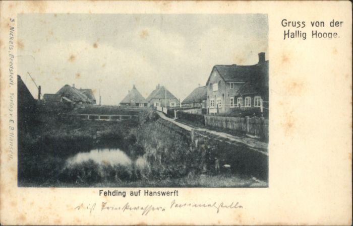 Hooge Hallig Fehding Hanswerft