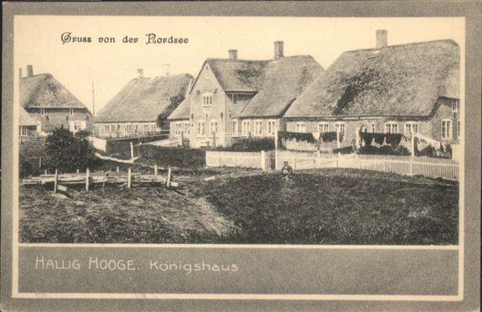 Hallig Hooge Königshaus