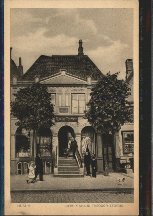 Husum Nordfriesland Husum Geburtshaus Theodor Storm