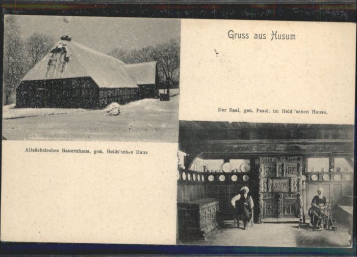 Husum Nordfriesland Husum Bauernhaus Pesel Heldtschen Haus