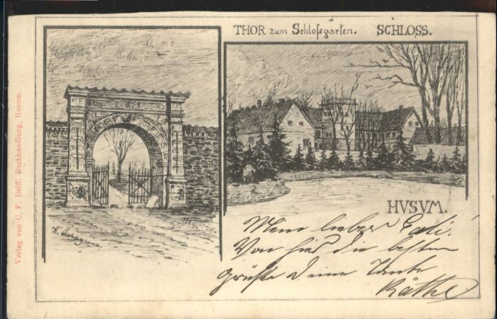 Husum Nordfriesland Husum Schloss